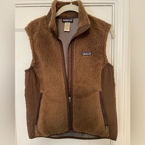 Brown Patagonia GUC vest size medium, fits more like a small